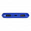 Внешний аккумулятор Uniscend All Day Compact 10 000 мАч, синий с логотипом в Москве заказать по выгодной цене в кибермаркете AvroraStore