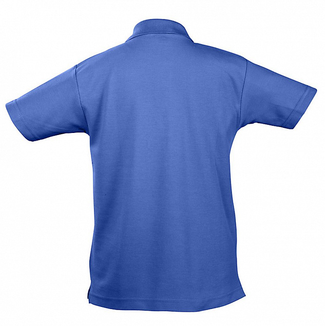 Рубашка поло детская Summer II Kids 170, ярко-синяя с логотипом в Москве заказать по выгодной цене в кибермаркете AvroraStore