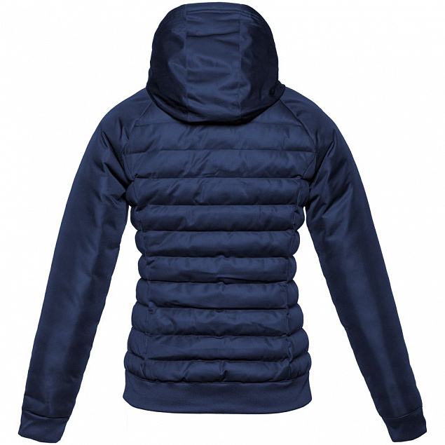 Куртка женская Slim, синяя с логотипом в Москве заказать по выгодной цене в кибермаркете AvroraStore