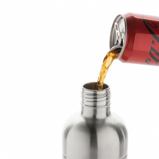 Бутылка для газированных напитков Soda из переработанной нержавеющей стали RCS, 800 мл с логотипом в Москве заказать по выгодной цене в кибермаркете AvroraStore