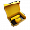 Набор Hot Box C (софт-тач) B, желтый с логотипом в Москве заказать по выгодной цене в кибермаркете AvroraStore