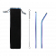 Набор многоразовых трубочек гальванических Оnlycofer Х black (спектр) с логотипом в Москве заказать по выгодной цене в кибермаркете AvroraStore