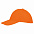 Бейсболка BUFFALO, оранжевая с логотипом  заказать по выгодной цене в кибермаркете AvroraStore