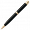 Ручка шариковая Razzo Gold, черная с логотипом в Москве заказать по выгодной цене в кибермаркете AvroraStore