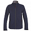 Куртка софтшелл мужская TRIAL, темно-синяя с логотипом в Москве заказать по выгодной цене в кибермаркете AvroraStore