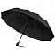 Зонт складной Fiber Magic Major с кейсом, черный с логотипом в Москве заказать по выгодной цене в кибермаркете AvroraStore