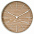 Часы настенные Largo, дуб с логотипом  заказать по выгодной цене в кибермаркете AvroraStore