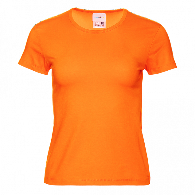 Футболка StanSlimWomen Оранжевый с логотипом в Москве заказать по выгодной цене в кибермаркете AvroraStore