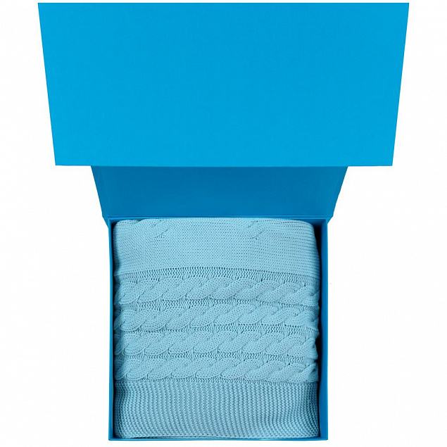 Коробка Amaze, голубая с логотипом в Москве заказать по выгодной цене в кибермаркете AvroraStore