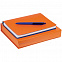 Набор Spring Shall, оранжевый с синим с логотипом в Москве заказать по выгодной цене в кибермаркете AvroraStore