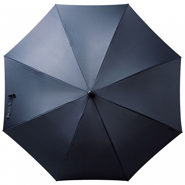 Зонт-трость Alessio, темно-синий с логотипом в Москве заказать по выгодной цене в кибермаркете AvroraStore