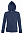 Толстовка женская на молнии с капюшоном Seven Women 290, серый меланж с логотипом в Москве заказать по выгодной цене в кибермаркете AvroraStore