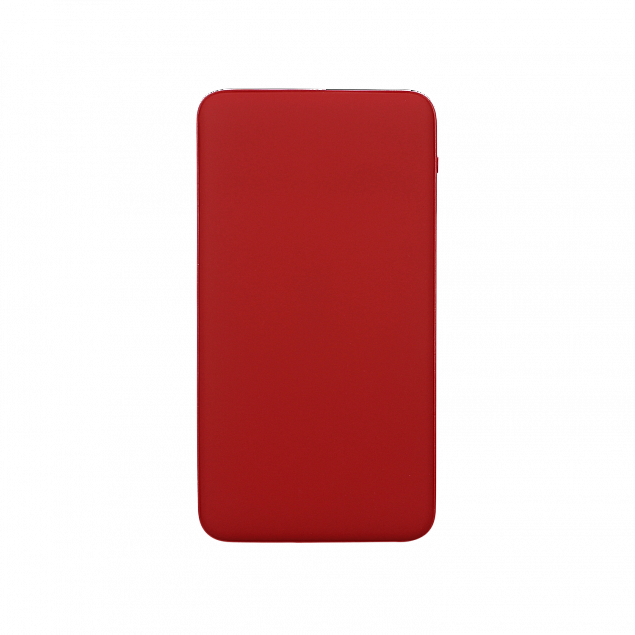 Внешний аккумулятор Bplanner Power 1 ST, софт-тач, 5000 mAh (красный) с логотипом в Москве заказать по выгодной цене в кибермаркете AvroraStore