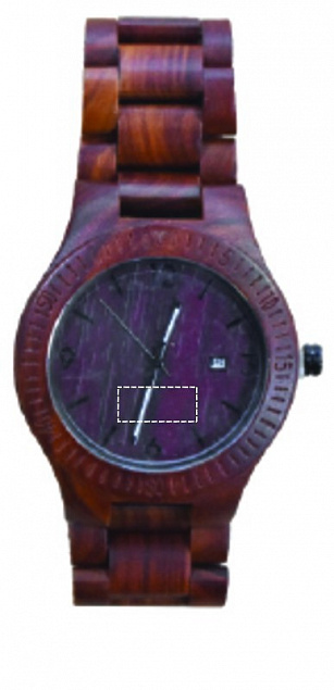 Наручные часы деревянные с логотипом в Москве заказать по выгодной цене в кибермаркете AvroraStore
