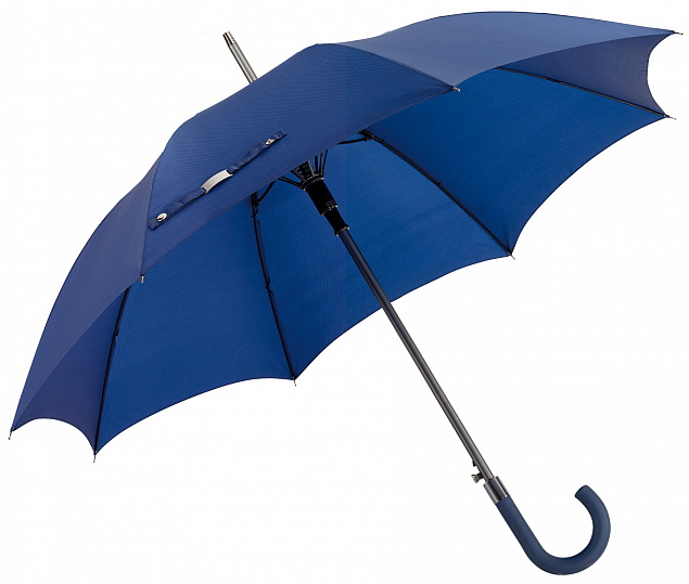 Зонт автоматический JUBILEE, темно-синий с логотипом в Москве заказать по выгодной цене в кибермаркете AvroraStore