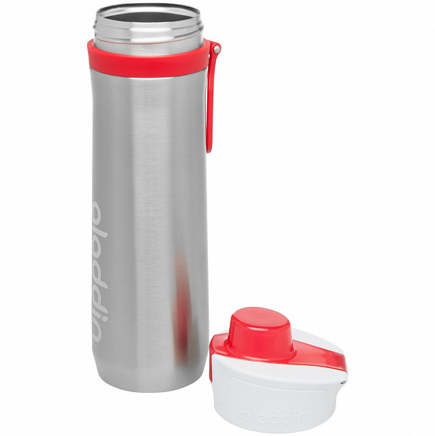 Бутылка для воды Active Hydration 600, красная с логотипом в Москве заказать по выгодной цене в кибермаркете AvroraStore