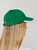 Бейсболка Honor, зеленая с белым кантом с логотипом в Москве заказать по выгодной цене в кибермаркете AvroraStore