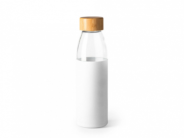 Бутылка NAGAMI в силиконовом чехле с логотипом  заказать по выгодной цене в кибермаркете AvroraStore