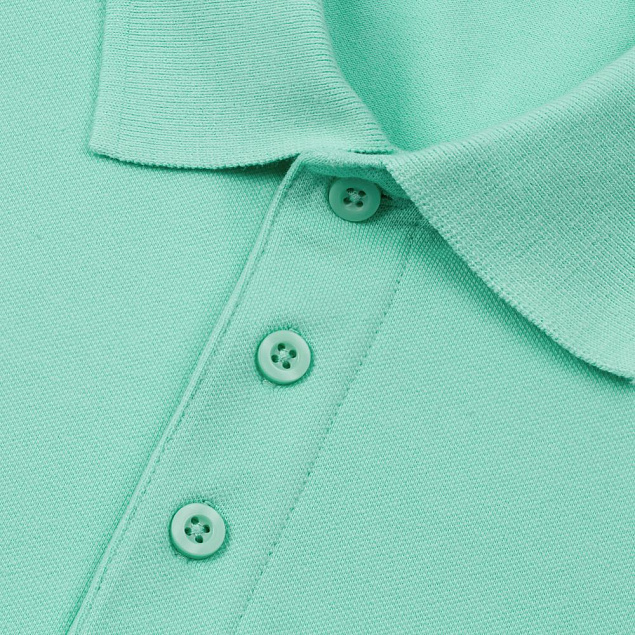 Рубашка поло мужская PHOENIX MEN, зеленая мята с логотипом в Москве заказать по выгодной цене в кибермаркете AvroraStore