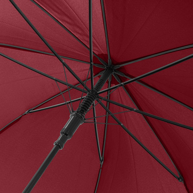 Зонт-трость Dublin, бордовый с логотипом в Москве заказать по выгодной цене в кибермаркете AvroraStore