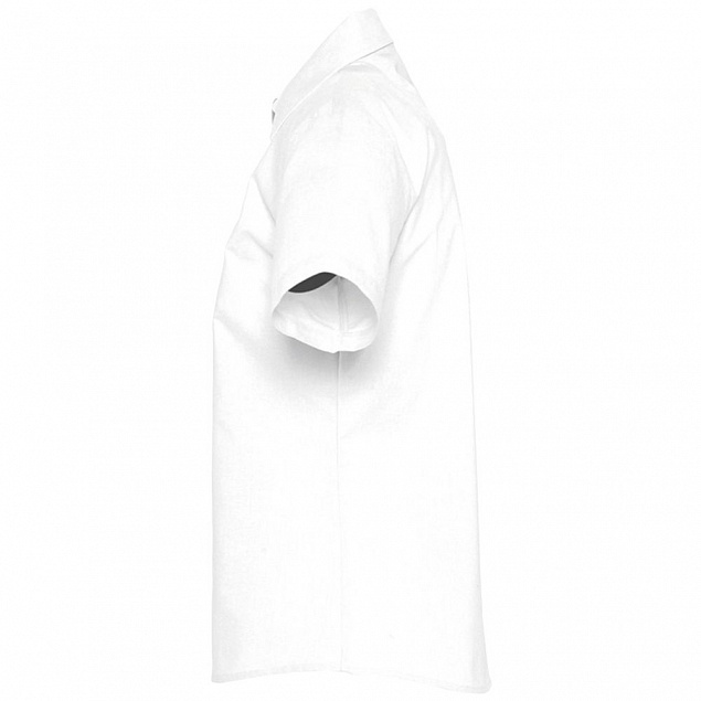 Рубашка женская с коротким рукавом ELITE, белая с логотипом в Москве заказать по выгодной цене в кибермаркете AvroraStore