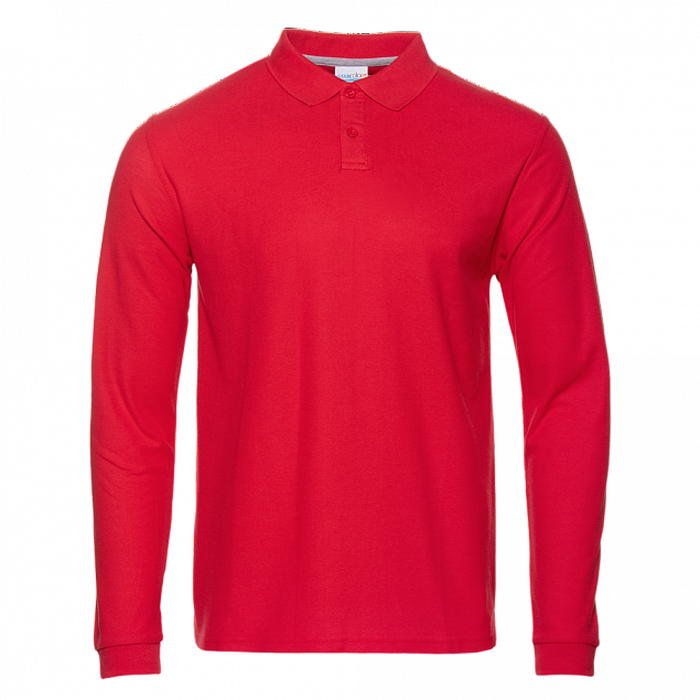Рубашка поло Рубашка мужская 104LS Красный с логотипом в Москве заказать по выгодной цене в кибермаркете AvroraStore