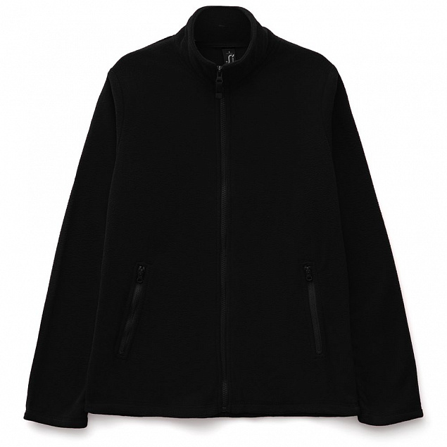 Куртка мужская Norman, черная с логотипом в Москве заказать по выгодной цене в кибермаркете AvroraStore