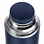 Термос Relaxika 1000, темно-синий с логотипом  заказать по выгодной цене в кибермаркете AvroraStore