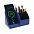 Настольный органайзер Prestige c беспроводной зарядкой - Синий HH с логотипом в Москве заказать по выгодной цене в кибермаркете AvroraStore