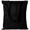 Холщовая сумка Countryside 260, черная с логотипом в Москве заказать по выгодной цене в кибермаркете AvroraStore