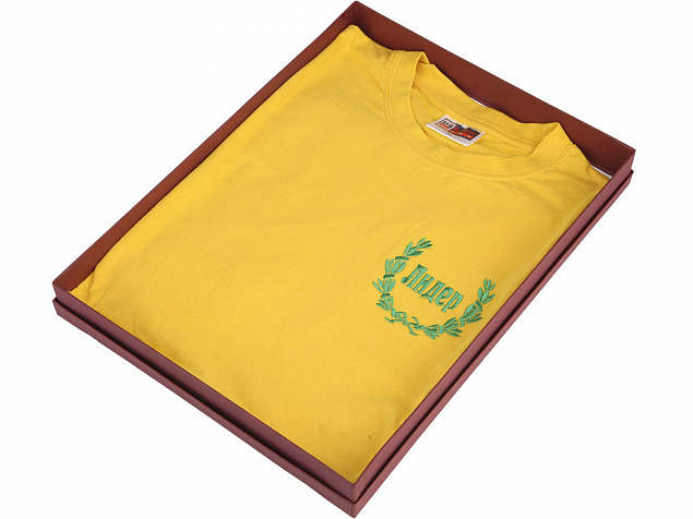 Подарочный набор «Желтая майка лидера» с логотипом в Москве заказать по выгодной цене в кибермаркете AvroraStore