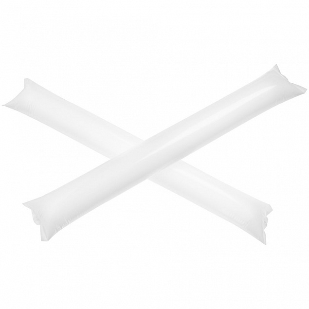 Палки-стучалки для болельщиков «Пошумим», белые с логотипом в Москве заказать по выгодной цене в кибермаркете AvroraStore