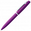 Ручка шариковая Bolt Soft Touch, фиолетовая с логотипом в Москве заказать по выгодной цене в кибермаркете AvroraStore