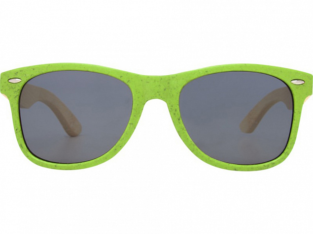 Солнцезащитные очки «Sun Ray» с бамбуковой оправой с логотипом в Москве заказать по выгодной цене в кибермаркете AvroraStore