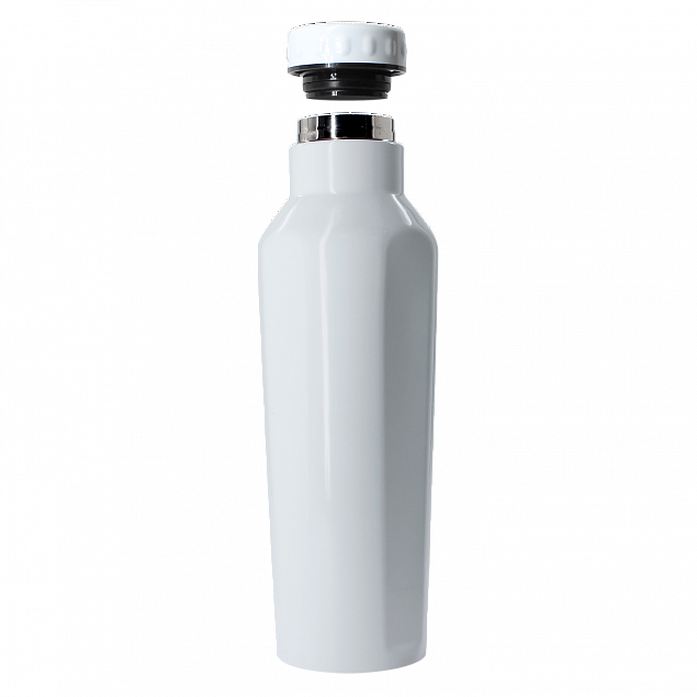 Термобутылка для напитков E-shape (белый) с логотипом в Москве заказать по выгодной цене в кибермаркете AvroraStore