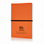 Блокнот формата A5, оранжевый с логотипом в Москве заказать по выгодной цене в кибермаркете AvroraStore