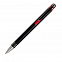 Шариковая ручка Bello, черная/красная с логотипом в Москве заказать по выгодной цене в кибермаркете AvroraStore