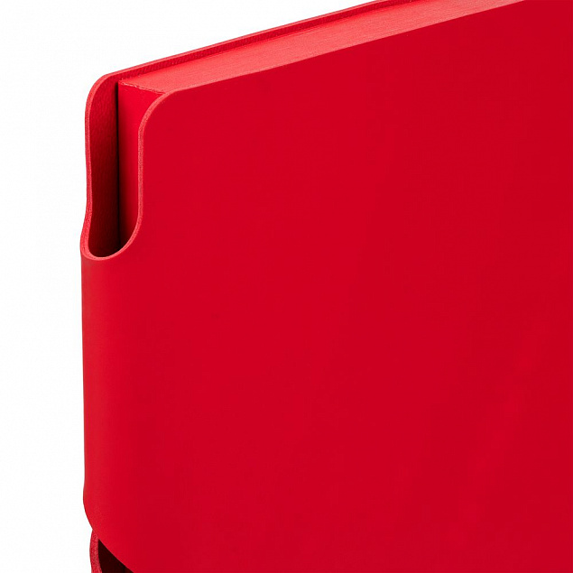 Ежедневник Flexpen Shall, недатированный, красный с логотипом в Москве заказать по выгодной цене в кибермаркете AvroraStore