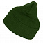 Шапка вязаная двойная "Essential", с отворотом, зеленый,100% акрил  с логотипом в Москве заказать по выгодной цене в кибермаркете AvroraStore