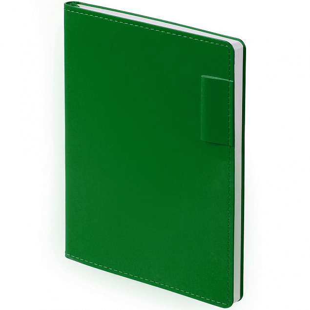 Ежедневник Tact, недатированный, зеленый с логотипом в Москве заказать по выгодной цене в кибермаркете AvroraStore