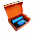Набор Hot Box E (софт-тач) B, голубой с логотипом в Москве заказать по выгодной цене в кибермаркете AvroraStore
