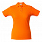 Рубашка поло женская SURF LADY, оранжевая с логотипом в Москве заказать по выгодной цене в кибермаркете AvroraStore