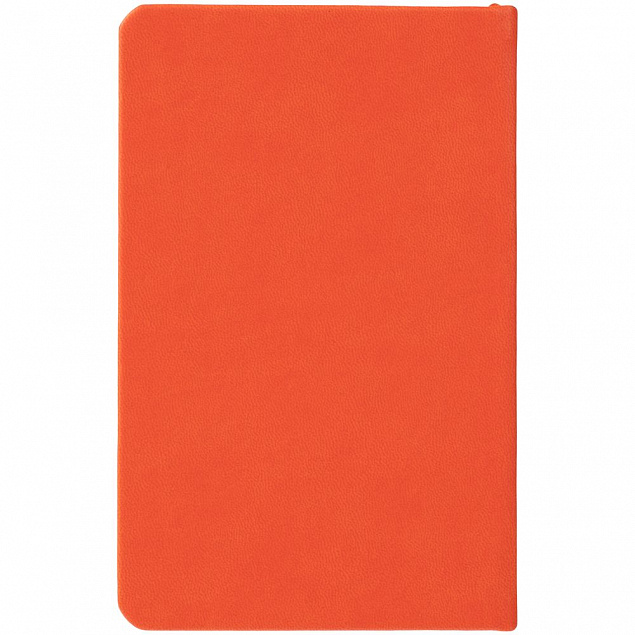Блокнот Cluster Mini в клетку, оранжевый с логотипом в Москве заказать по выгодной цене в кибермаркете AvroraStore