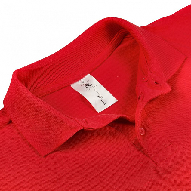 Рубашка поло Safran красная с логотипом в Москве заказать по выгодной цене в кибермаркете AvroraStore