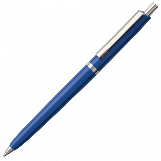 Ручка шариковая Classic, ярко-синяя с логотипом в Москве заказать по выгодной цене в кибермаркете AvroraStore