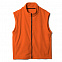 Жилет флисовый Manakin, оранжевый с логотипом  заказать по выгодной цене в кибермаркете AvroraStore