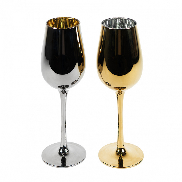 Набор бокалов для вина MOONSUN (2шт) с логотипом  заказать по выгодной цене в кибермаркете AvroraStore