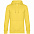 Толстовка с капюшоном унисекс King, желтая с логотипом в Москве заказать по выгодной цене в кибермаркете AvroraStore