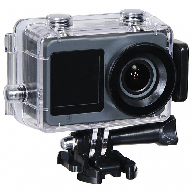 Экшн-камера Digma DiCam 520, серый с логотипом  заказать по выгодной цене в кибермаркете AvroraStore