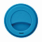 Стакан с крышкой PLA, 350 мл, синий с логотипом в Москве заказать по выгодной цене в кибермаркете AvroraStore